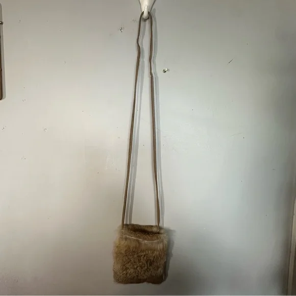 🆕 BONPOINT Rabbit Fur Bag - Picture 5 of 10